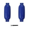 VidaXL Baloane de acostare, 2 buc., albastru, 69 x 21,5 cm, PVC