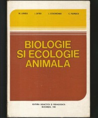 BIOLOGIE ȘI ECOLOGIE ANIMALĂ - TRATAT / MANUAL UNIVERSITATE - TR. LUNGU, I. ȘUTEU - 1981