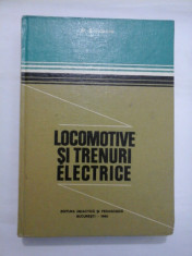 LOCOMOTIVE SI TRENURI ELECTRICE - N. CONDACSE foto