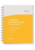 Codul de procedură civilă și taxele de timbru. Actualizat la 12 mai 2025 - spiralat - Hardcover - Hamangiu