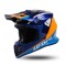 Casca copii motocross/enduro Ufo Plast Korey albastru/portocaliu