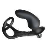 Vibratoare anale - Rocks Off RO-Zen Pro Dop Anal cu Vibratii cu Inel de Penis si Testicule, Rocks Off Ltd