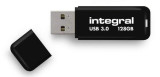 Stick USB Integral Noir, 128GB, USB 3.0 (Negru)