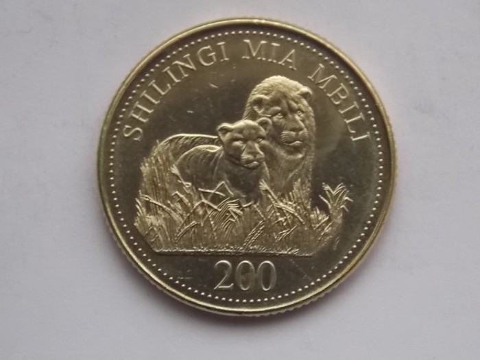 200 SHILINGI 2008 ZANZIBAR
