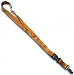 Breloc chei tip snur detasabil textil lungime 50.5 cm maro bronz foto