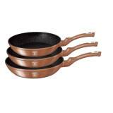 Set 3 tigai Rose Gold Metalic Line Berlinger Haus BH 1278N (Copper)