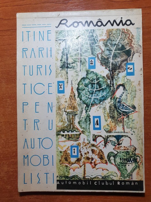 intinerarii turistice pentru automobilisti din anul 1968