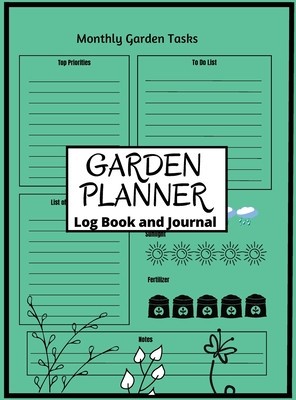 Garden Log Book: Track Crop Performance with Chart Garden Design Personal Vegetable Organizer Notebook Track Vegetable Growing &amp;amp; Garden foto