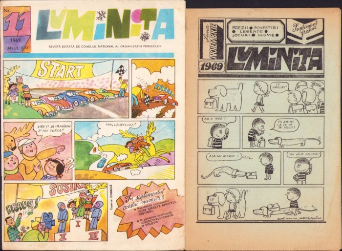 HST Z295 Revista Luminița 11/1969 + supliment