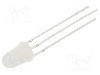 Dioda LED, 5mm, ro&amp;#351;u/albastru, 1560...2000mcd, 3000...4200mcd, 30mA, 1,8...2,6/2,9...3,6V, OPTOSUPPLY - OSRBMC5B32A