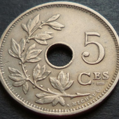 Moneda istorica 5 CENTIMES - BELGIA, anul 1928 *cod 3002 C