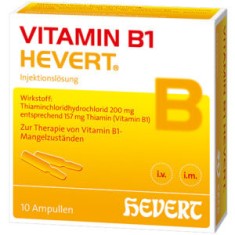 VITAMIN B1 HEVERT (10) calitate germana foto