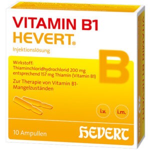 VITAMIN B1 HEVERT (10) calitate germana foto