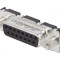 Conector D-Sub 15 PIN Soclu Mamă PCB Drept THT