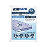 Husa impermeabila Saltea ASK Pack, Ideal pentru mutare, depozitare si transport, 100x200cm - RESIGILAT