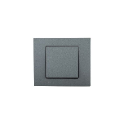 Intrerupator Grano ST Metalic fumuriu Ovivo 400-110200-200 foto