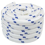 vidaXL Sfoară de Barcă Alb PP 42029546