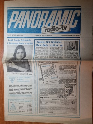 panoramic radio-tv 23 - 29 martie 1992 foto