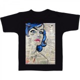 Cumpara ieftin Tricou &quot; Best newspaper painting &quot;