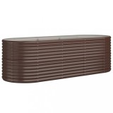 Cumpara ieftin Strat inaltat gradina 224x80x68 cm otel galvanizat