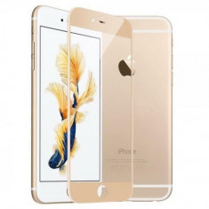Folie sticla iPhone 7 Plus 3D Full Body Gold foto