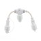 Conector T Hoff Net cablu alb