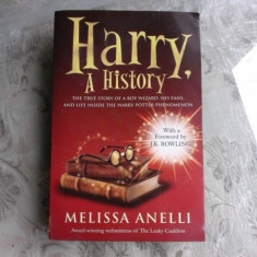 HARRY, A HISTORY - MELISSA ANELLI (CARTE IN LIMBA ENGLEZA)