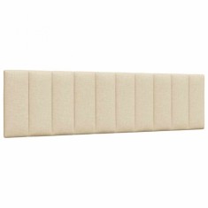 vidaXL Pernă pentru tăblie de pat, Hanko, crem, 180 cm, material textil 4019182