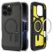 Husa MagSafe pentru Apple iPhone 16 Pro, Spigen, Tough Armor, Neagra Satinata