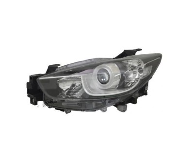Far MAZDA CX-5 (KE), 03.2012-08.2017 versiunea europeana, DEPO, fata, partea stanga, cu lumina de zi;tip bec H11+H15+PY21W+W5W; electric; fara motor; foto