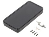 Carcasă Universală Neagră ABS 45x90x12mm IP40