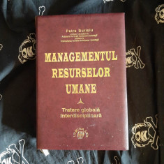 Petre Burloiu - Managementul resurselor umane