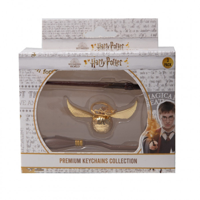 Harry Potter - Set brelocuri premium, 3 buc