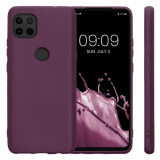 Husa Kwmobile pentru Motorola One 5G Ace, Silicon, Violet, 54619.187, Carcasa