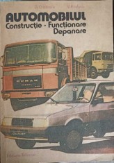AUTOMOBILUL: CONSTRUCTIE, FUNCTIONARE, DEPANARE-D. CRISTESCU, V. RADUCU-285276