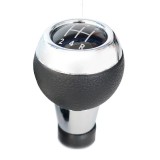 Nuca Schimbator Flexzon, 5 Viteze, Compatibil Mini Cooper R55 R56 R57 R59 F55 F54 , Negru, Piele Ecologica si