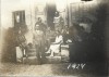 A3920N Lucian Blaga, Cornelia Blaga născută Brediceanu, Cornelia Brediceanu născută Rădulescu și Caius Brediceanu, Lugoj, 1924, FOTOGRAFIE MICĂ
