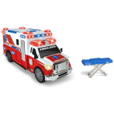 Cumpara ieftin Masina ambulanta Dickie Toys Ambulance DT-375 cu targa