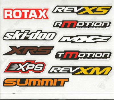 Set abtibilde Ski Doo Cod Produs: MX_NEW 516006297SK foto