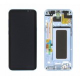 Display cu touchscreen cu rama bleu Samsung Galaxy S8+ G955