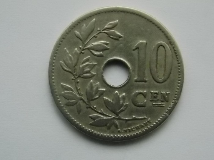 10 CENTIMES 1903 BELGIA-flemish legend