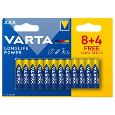 BATERIE ALCALINA LONGLIFE POWER LR03 8+4 VARTA EuroGoods Quality