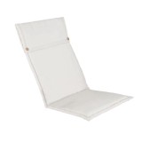 Cumpara ieftin Set 2 perne scaune gradina textil crem 50x120x3 cm