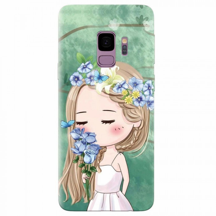 Husa silicon pentru Samsung S9, Girl