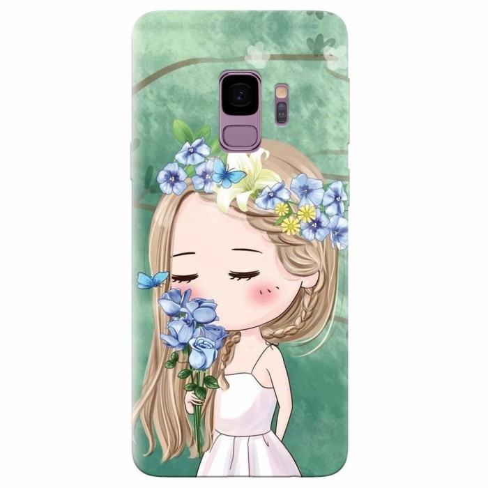 Husa silicon pentru Samsung S9, Girl Husa silicon pentru Samsung S9, Girl