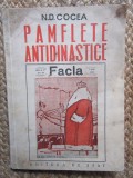 Pamflete antidinastice - N. D. Cocea, 1949