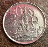 C50 - Moneda foarte veche - Noua Zeelanda - 50 centi - 2006