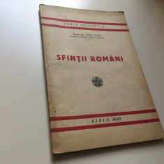 Pr. Dr. Liviu Stan, Sfintii Romani. Sibiu 1945, cu Dedicația Autorului