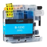 Cartus Compatibil Brother LC123C Cyan pentru Imprimante DCP-J, 100% Compatibilitate