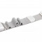 Armband edelstahl 20mm silber magnet loop pentru garmin fenix 5s plus u.a., ,